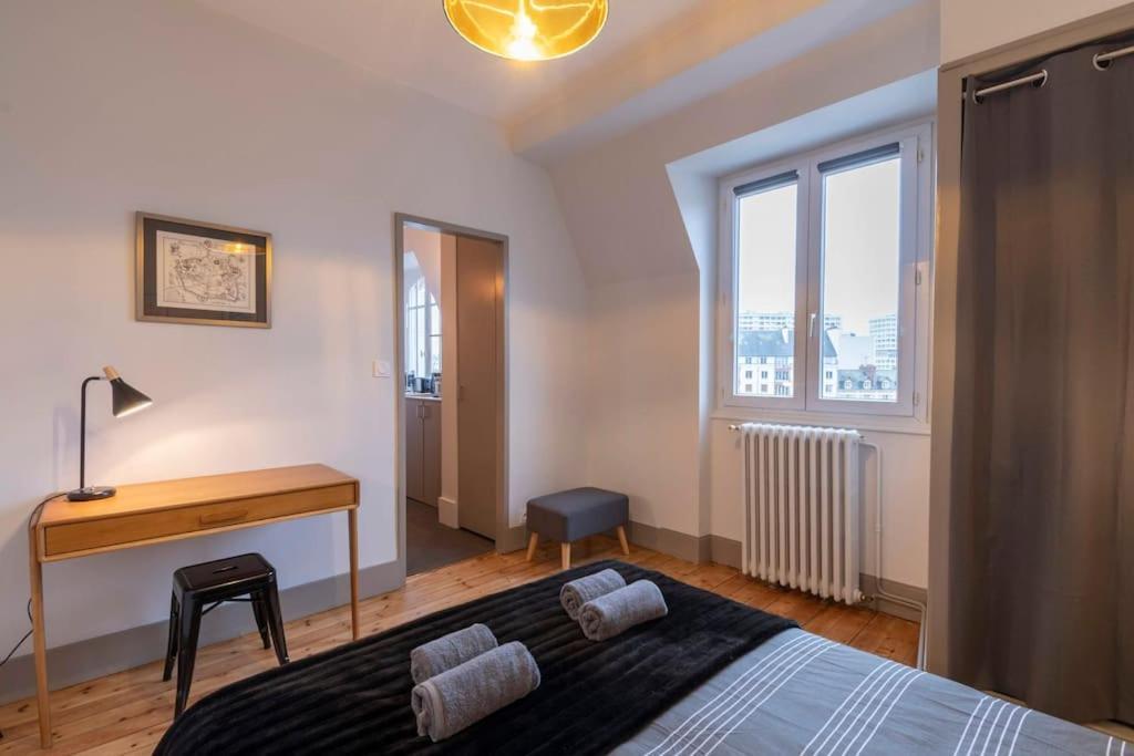 Apartment Cosy De Charme - Hyper Centre - Second Rennes